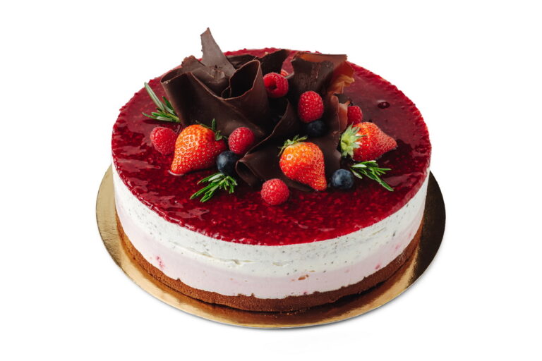 Torta Malina Stracciatella